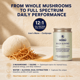 Organic Lion's Mane & Cordyceps militaris