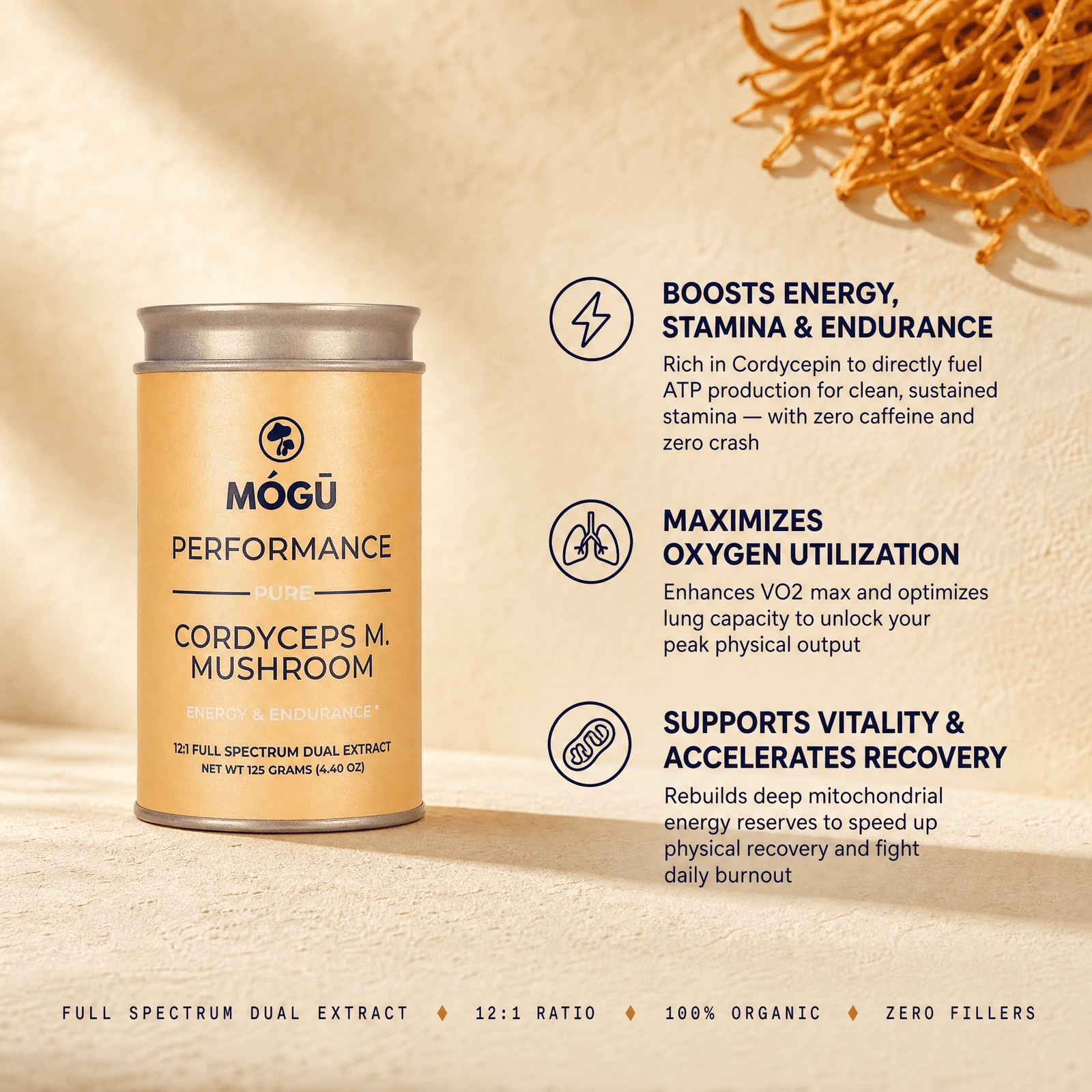 Organic Cordyceps militaris
