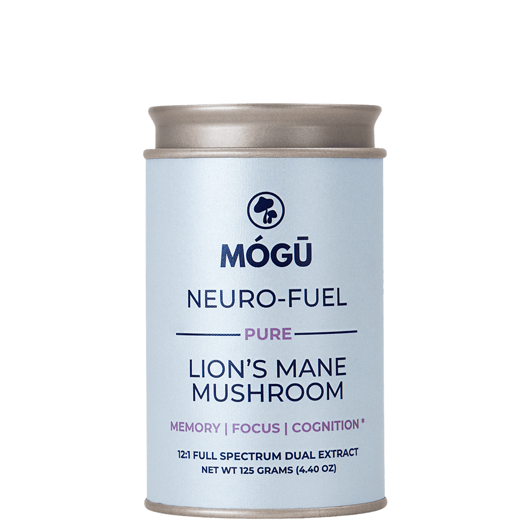 MoguMushrooms.com | Organic Lion's Mane 12:1 Dual Extract, Neuro