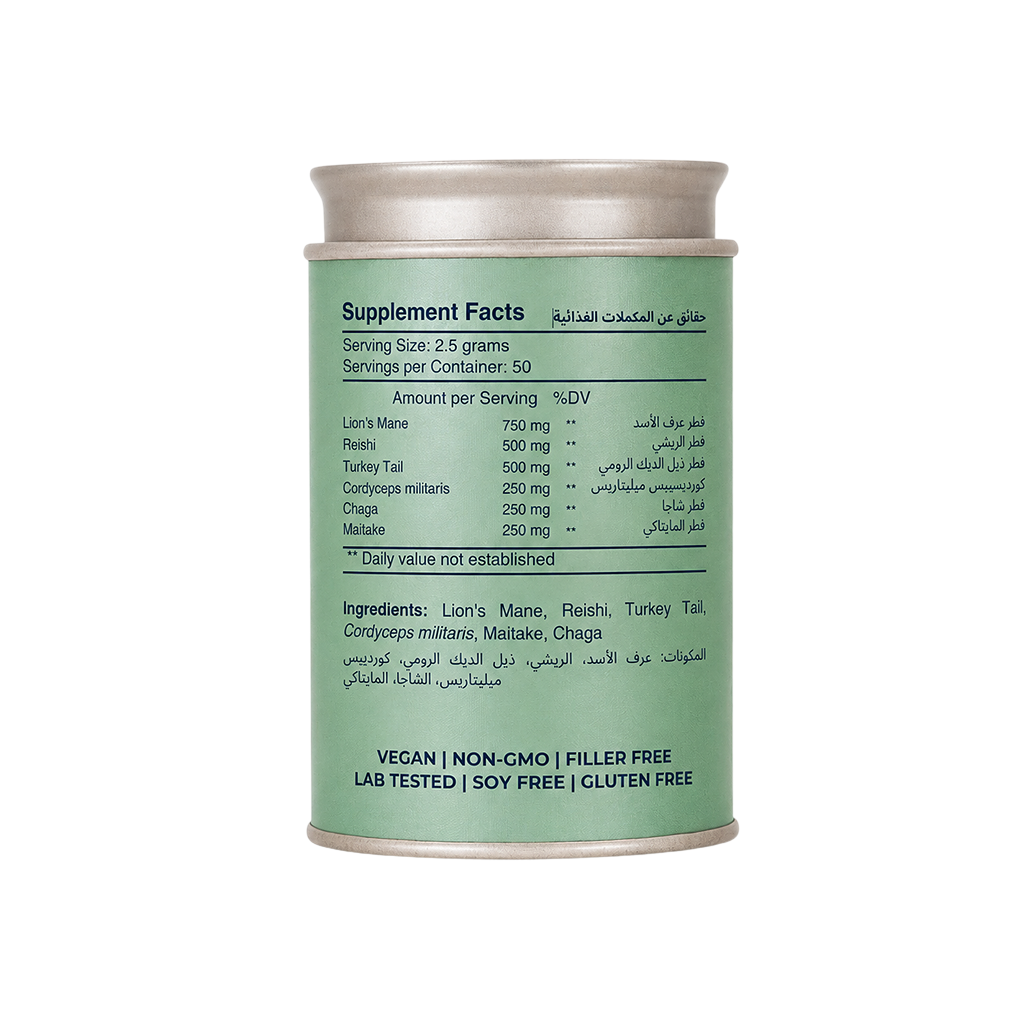 Organic 6-Mushroom Formula